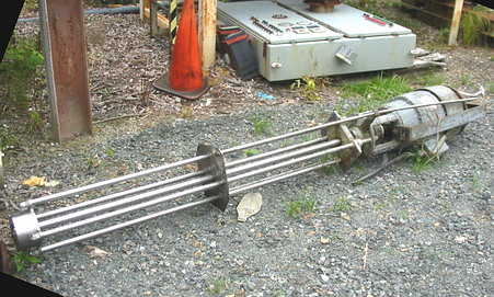 10 Hp Gifford Wood High Shear Homogenizing Mixer, S/S