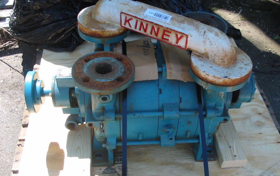 Kinney Model-KLRC-200-KFA Liquid Ring Vacuum Pump, Bare pump- for Parts 