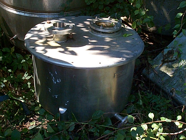 30 Gallon 316 Stainless Steel Vertical Tank