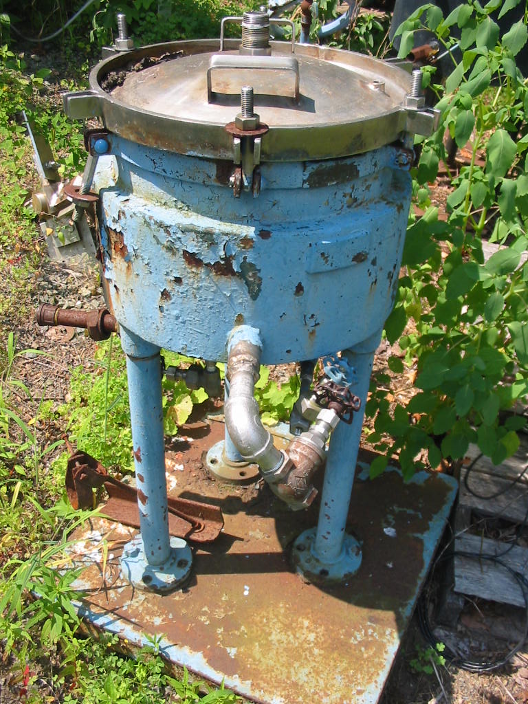 Sparkler Model 14-D-4 Filter, Jacketed, Stainless Steel 