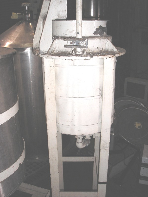 10 Gallon Vertical Jacketed Open Top Tank, Stainless Steel