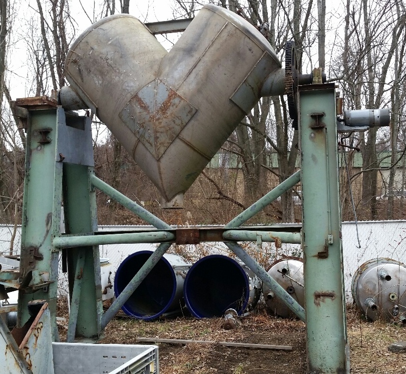 100 cu.ft. Patterson Kelley Twin Shell Dry Blender, S/S