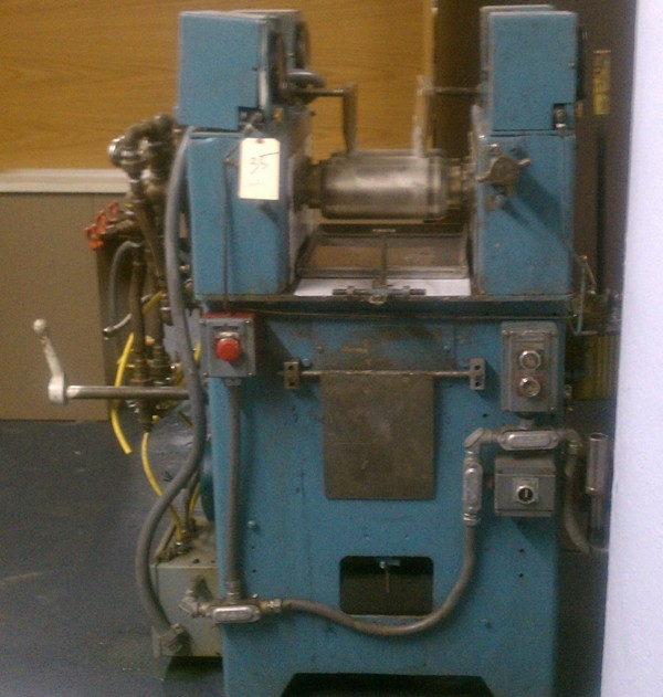 4 inch x 8 inch Lehmann Three Roll Mill