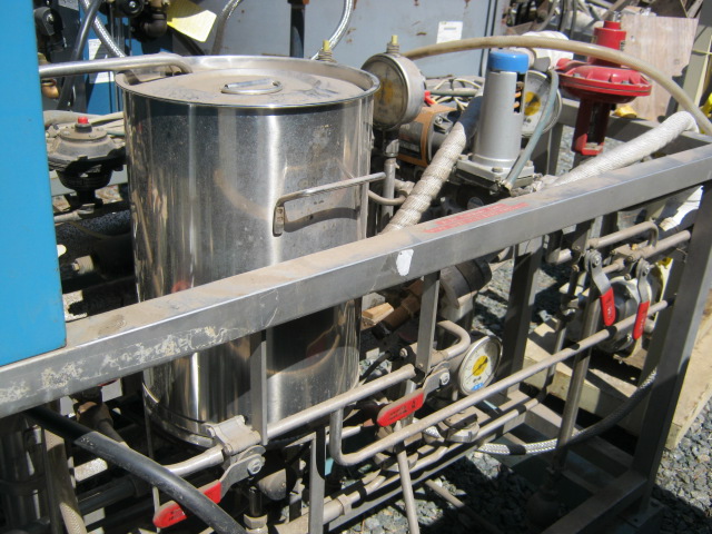 4 gallon Vertical Open Top Tank with Pump, S/S