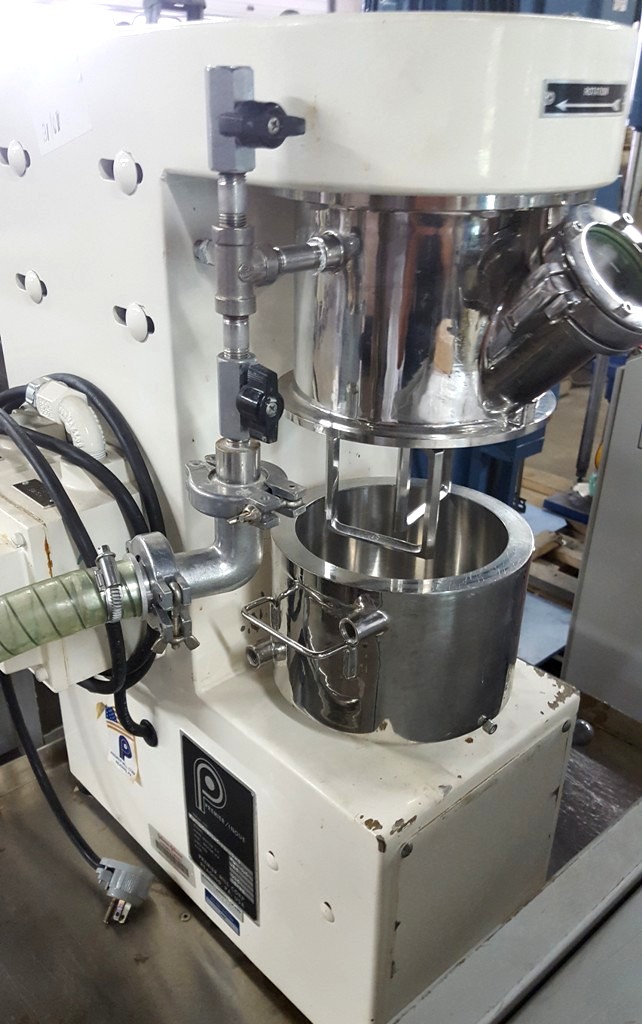 1.5 liter Premier Vacuum Jacketed Double Mixer, Sanitary S/S