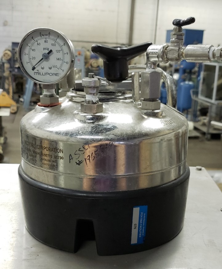 1 Gallon Portable Pressurized Dispensing Tank, 316- S/S